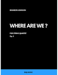 Where Are We? Orchestra sheet music cover Thumbnail